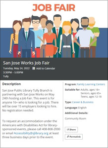 San Jose Works - JobFair - 880 Tully Rd, San Jose, CA 95111 May 24, 2022
