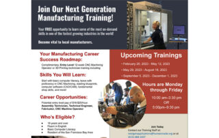 Next Generation Manufacturing Training 2023 - San Francisco