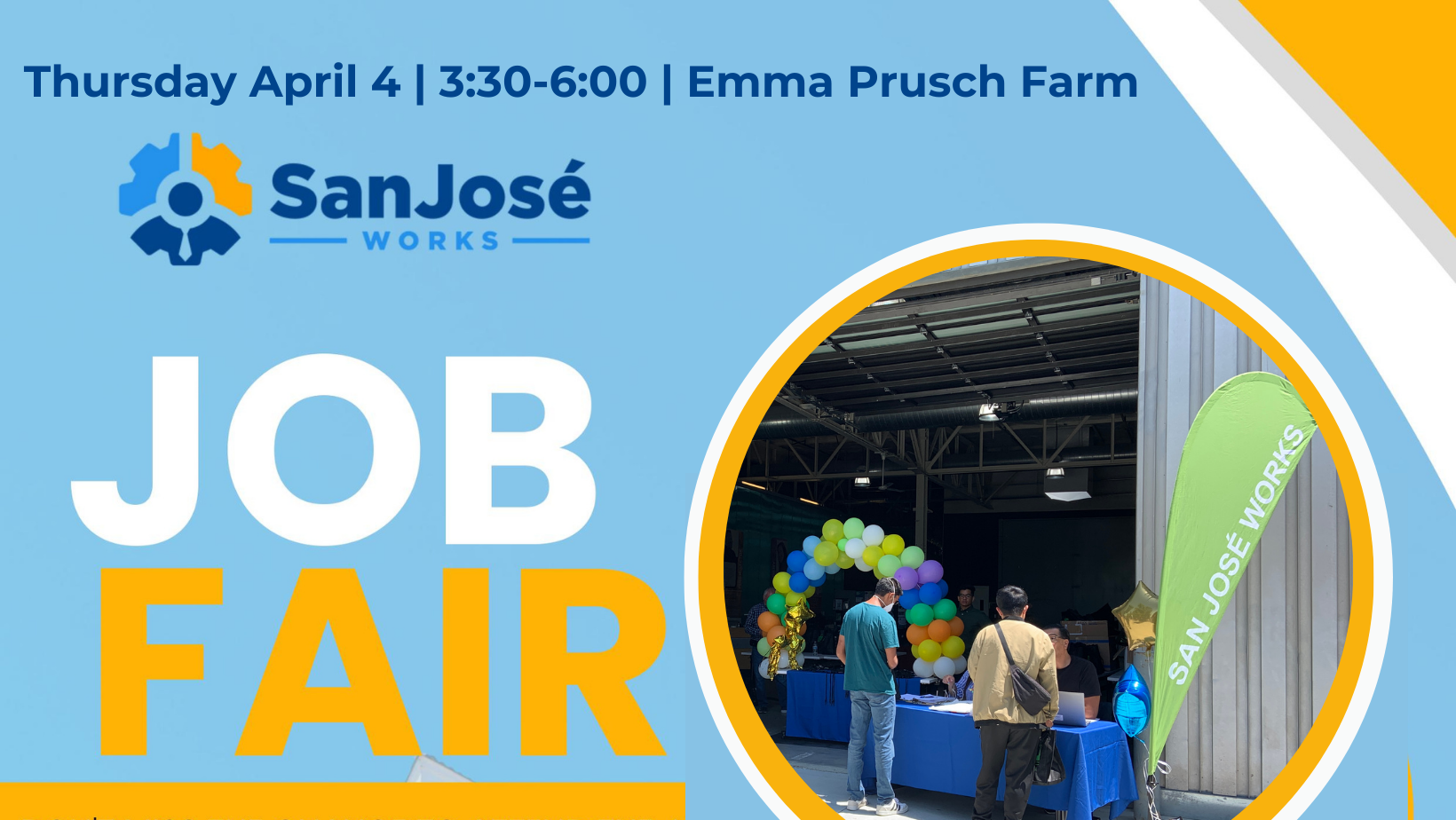 San Jose Works Job Fair - San Jose, CA - April 4, 2024