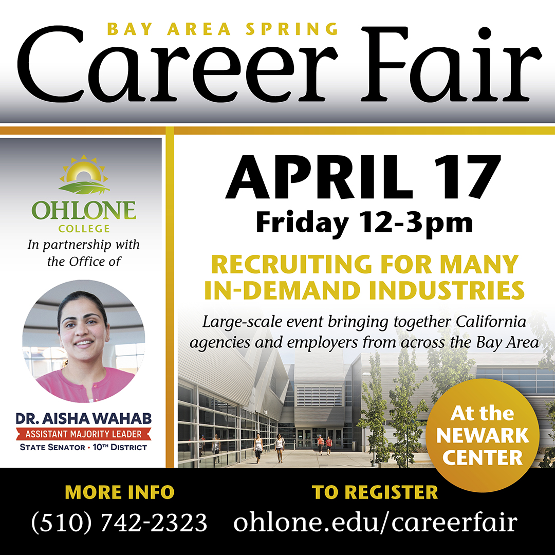 Bay Area Spring Career Fair – Newark, CA – April 17, 2026