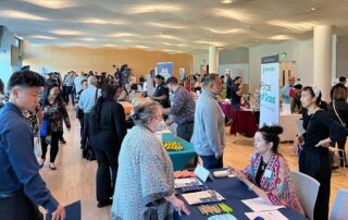 People at a career fair